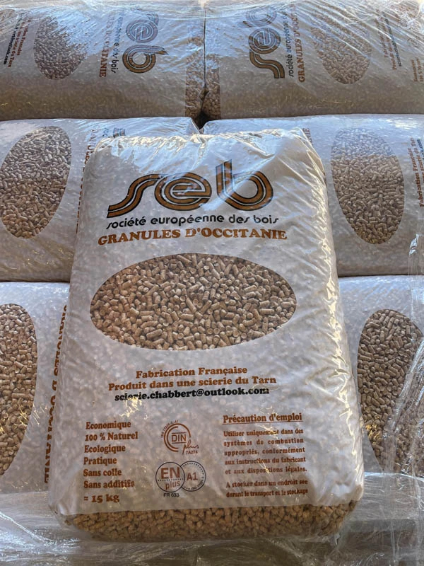 Granulés de bois 15 kg