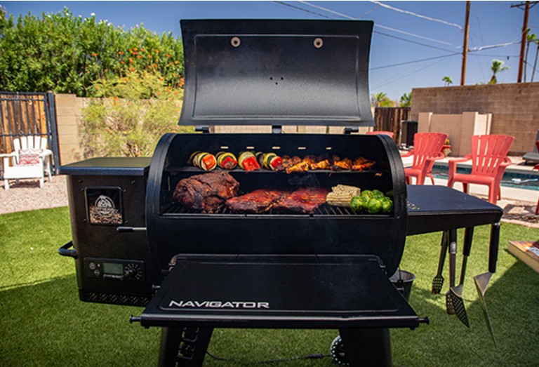 Barbecue à granulés de bois