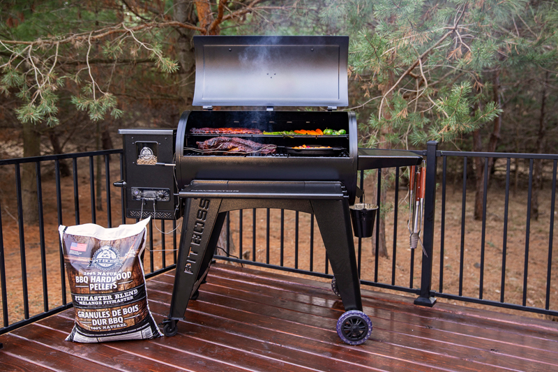Barbecue à granulés de bois
